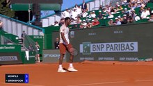 Monfils, ci mancherai: no-look e magia al volo contro Griekspoor a Montecarlo