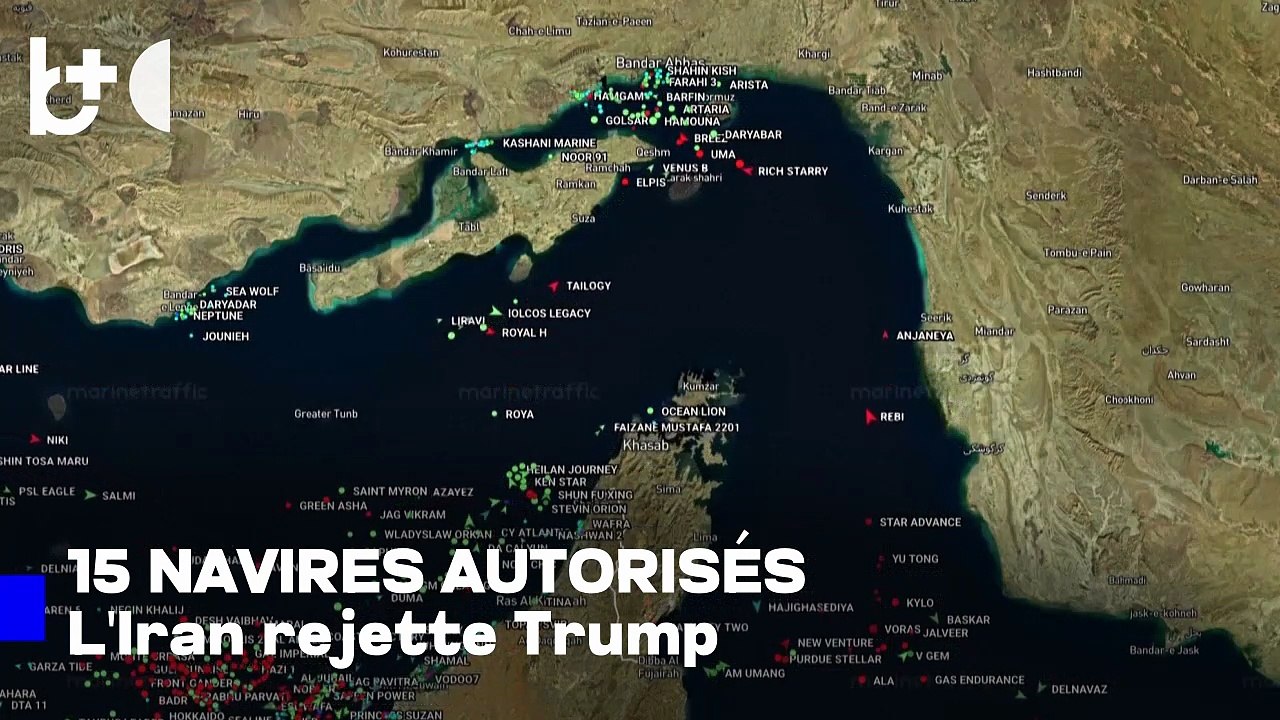 15 navires ont traversé le détroit d'Ormuz en 24 heures après autorisation iranienne