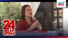Ombudsman Remulla, pinapaharap ng House Justice Committee para ipasa ang certified true copies ng SALN ni VP Duterte; Remulla, susunod sa subpoena | 24 Oras