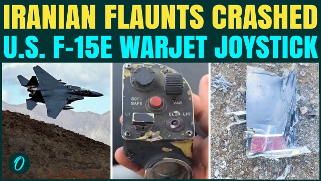 Iranian MOCKS U.S. Pilot With Crashed F-15E Joystick, SHOCKING Video After 5 U.S. Warplanes Downed