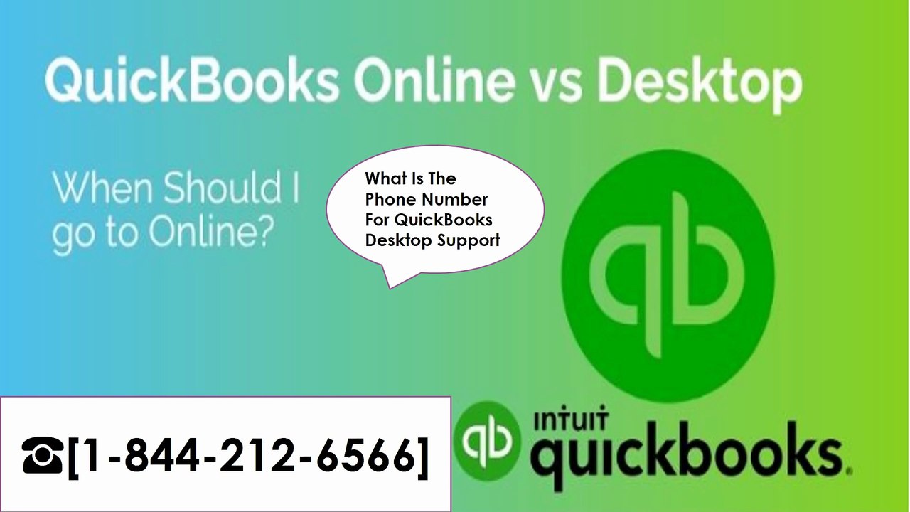 What Is The Phone Number For QuickBooks Desktop Support
