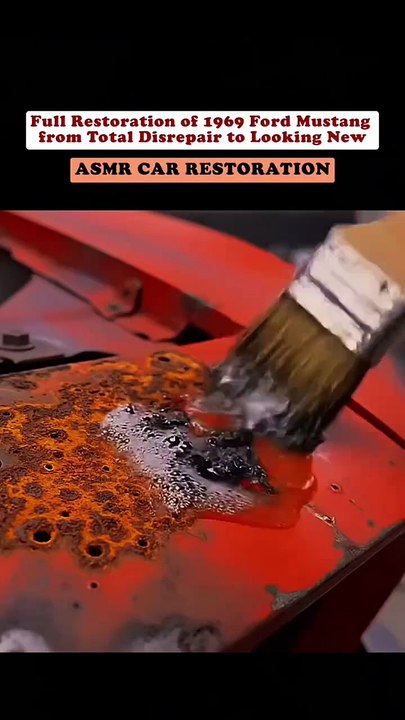 Abandoned 1969 Ford Mustang Full Restoration - From Rust to Road Ready!
