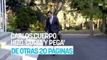 Carlos Cuerpo hizo ‘copia y pega’ de otras 20 páginas de su tesis para colarlas como un artículo inédito