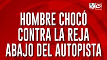 Circulaba a contramano y provocó impresionante accidente en Constitución