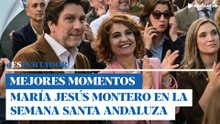 Mejores momentos de María Jesús Montero en la Semana Santa andaluza: ridículo total