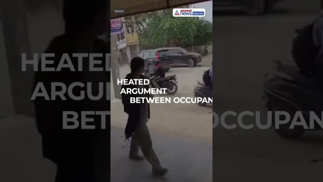 Scorpio Vs Scorpio! Road Rage Drama Shocks Gurugram Streets | #Shorts