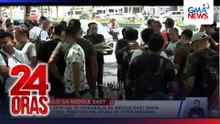 Mga OFW na ‘di makabalik sa Middle East dahil sa giyera, bibigyan ng ayuda at tutulungang magnegosyo | 24 Oras