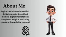 Digital Ravi is a certified digital marketing expert in Mumbai