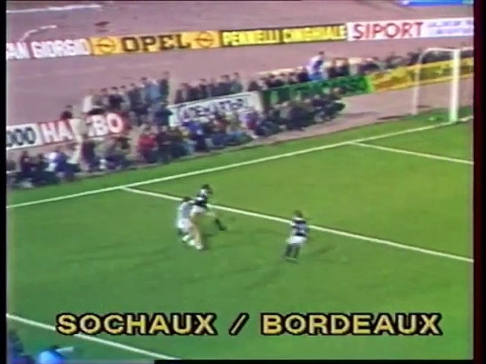 SOCHAUX - BORDEAUX - 1985 - SAISON 1984/1985 -
