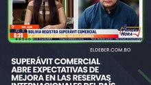 Superávit comercial abre expectativas de mejora en las reservas internacionales del país