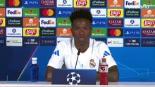 Vinicius: "No conecté con Xabi y con Arbeloa la conexión es maravillosa"