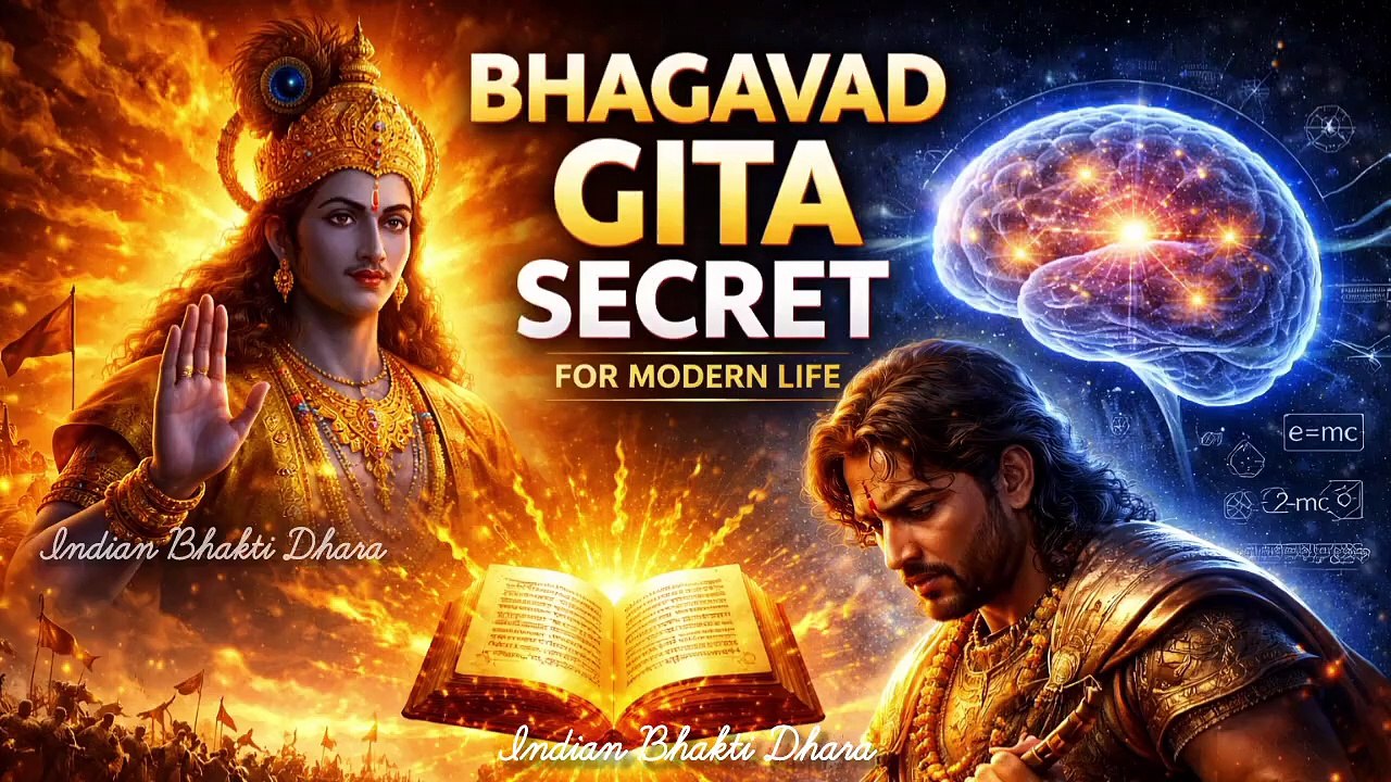 Bhagavad Gita Explains Mind and Life Problems | Feeling Lost in Life Solution | Krishna Wisdom