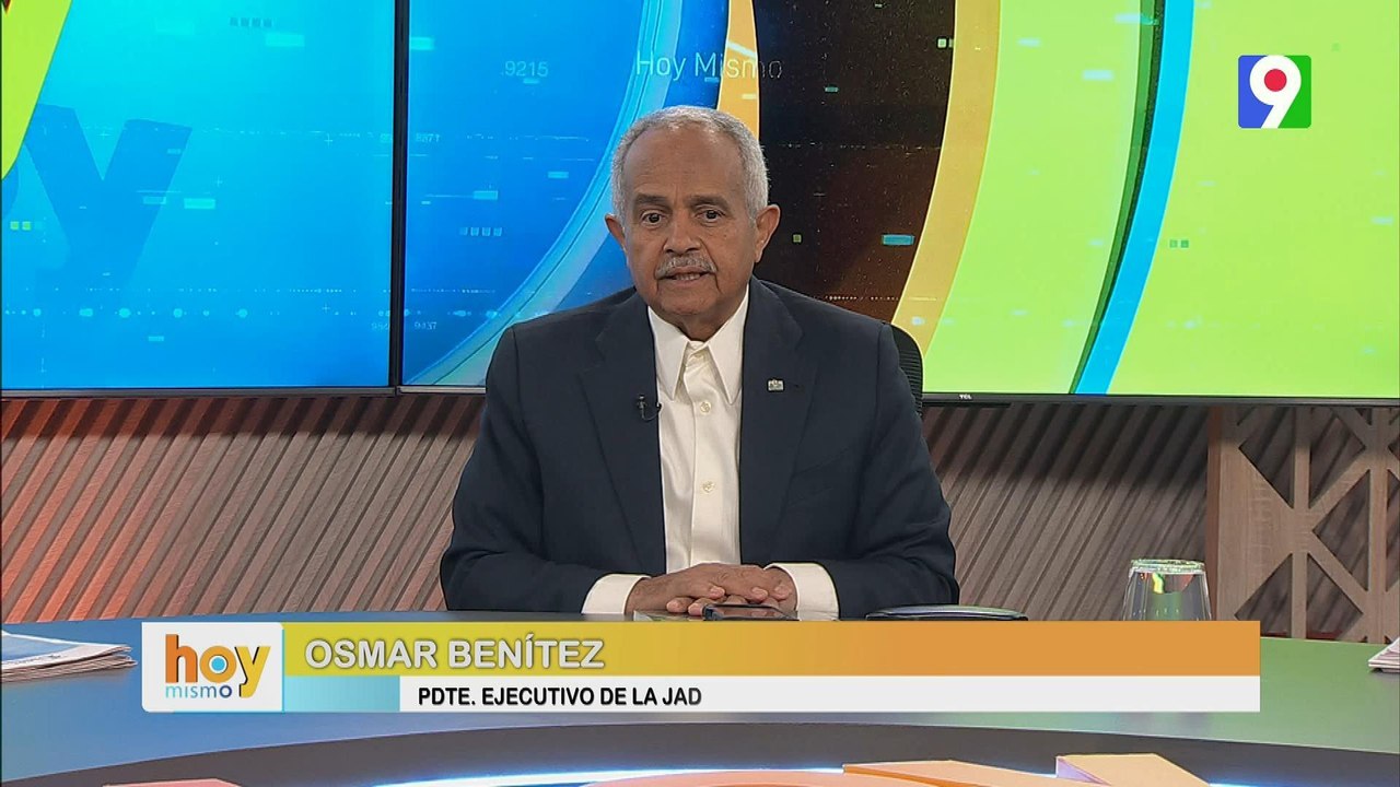 Osmar Benítez "Garantizaremos la cominda para el dominicana a pesar de la posible crisis de la guerra  | Hoy Mismo