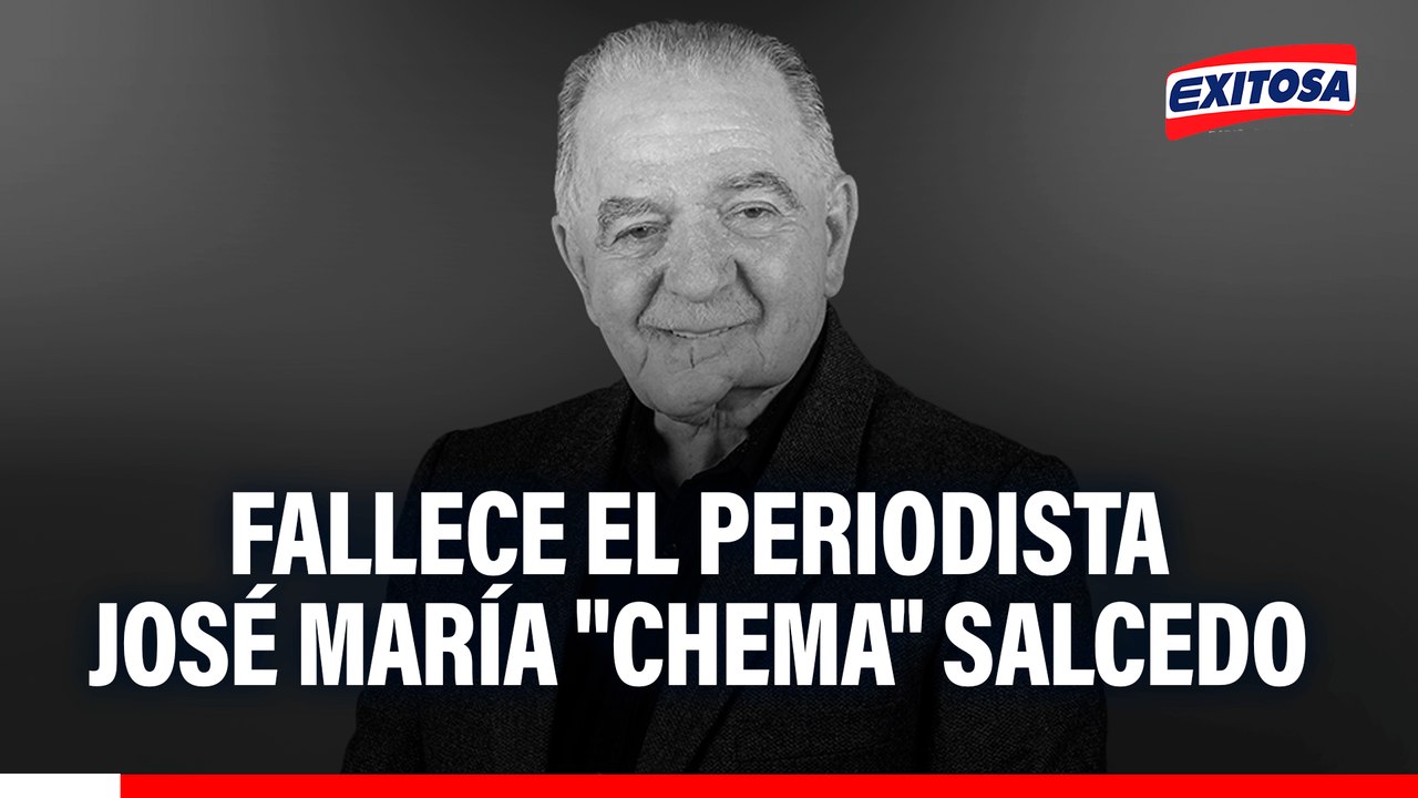 Fallece el periodista José María 'Chema' Salcedo a los 79 años de edad