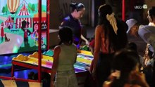Disfrutan niños y niñas la vía recreactiva nocturna