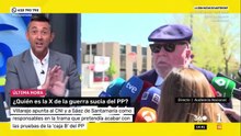 Encontronazo de Javier Ruiz con Villarejo en pleno directo: "¡Miente, miente!"