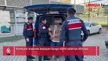Komşular arasında başlayan kavga silahlı saldırıya dönüştü