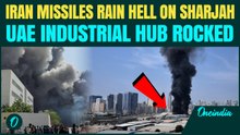 Back-To-Back Iranian Missiles POUND UAE, Sharjah Industrial Zone Shattered, Civilians FLEE In Panic