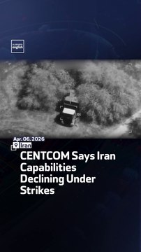 CENTCOM Says Iran Capabilities Declining Under Strikes