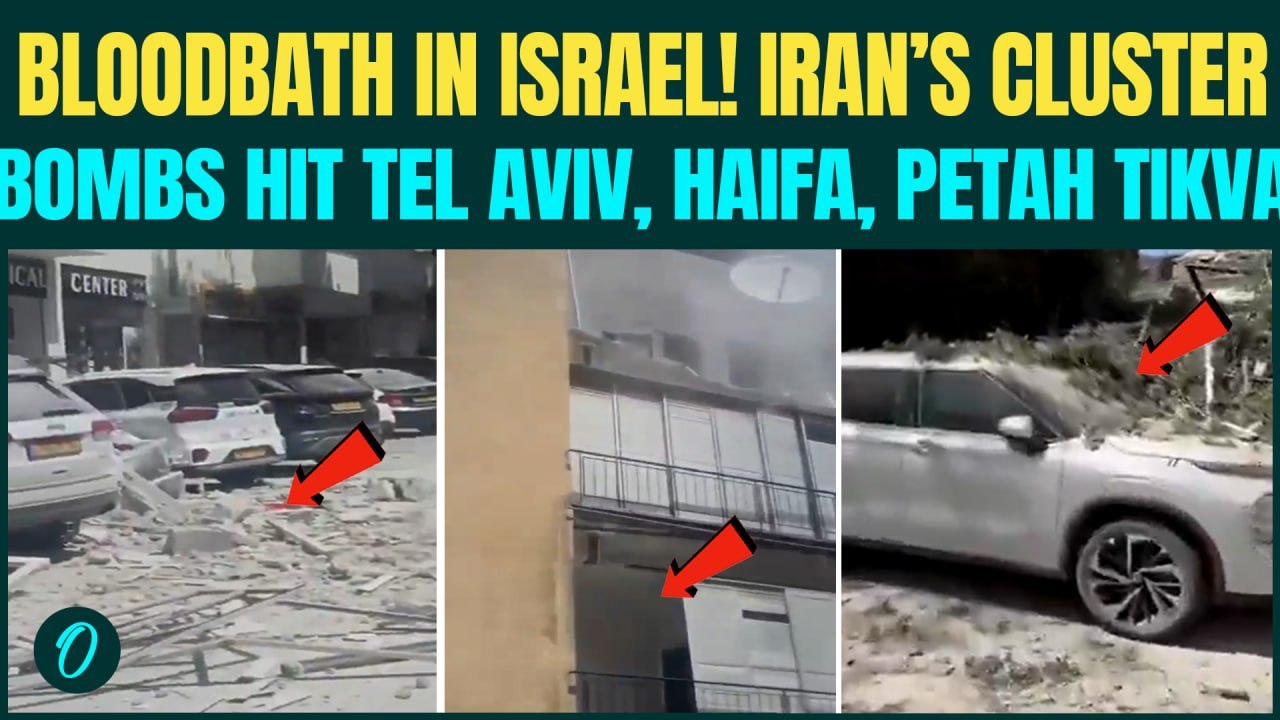 Iran KILLS 240,000 Israelis? IRGC BURNS Tel Aviv, Haifa, Petah Tikva in CHILLING Missile Attack
