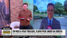 Flávio Bolsonaro pede união da direita após briga entre Eduardo e Nikolas Ferreira