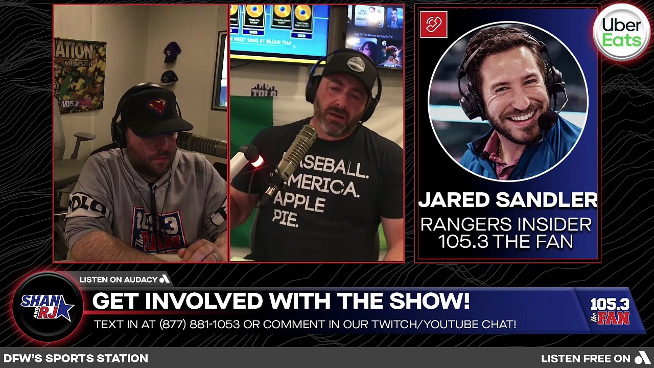 Jared Sandler On The Rangers Rough Offensive Outing & More | Shan & RJ