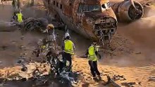 From Wreck to Wonder ✈️ Desert Plane Transformation