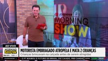 Tragédia em SP: Motorista embriagado atropela e mata duas crianças