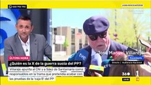 El extravagante 'pollo' que monta Javier Ruiz en directo ante el mensaje malicioso que le envía Villarejo: "¡Embustero!"