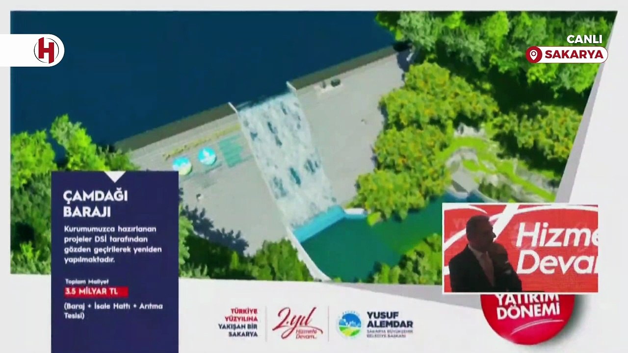 Sapanca Gölü’ne nefes olacak Ballıkaya ve Çamdağı barajları yakın zamanda hayata geçiyor