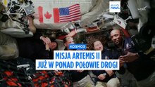 Historyczny moment. Załoga Artemis II "w połowie drogi" do niewidocznej strony Księżyca