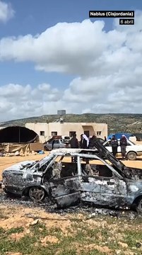 Varios palestinos heridos tras el ataque de colonos israelíes en Cisjordania.