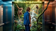 When the Elevator Isn’t What You Expected 😳🐒”