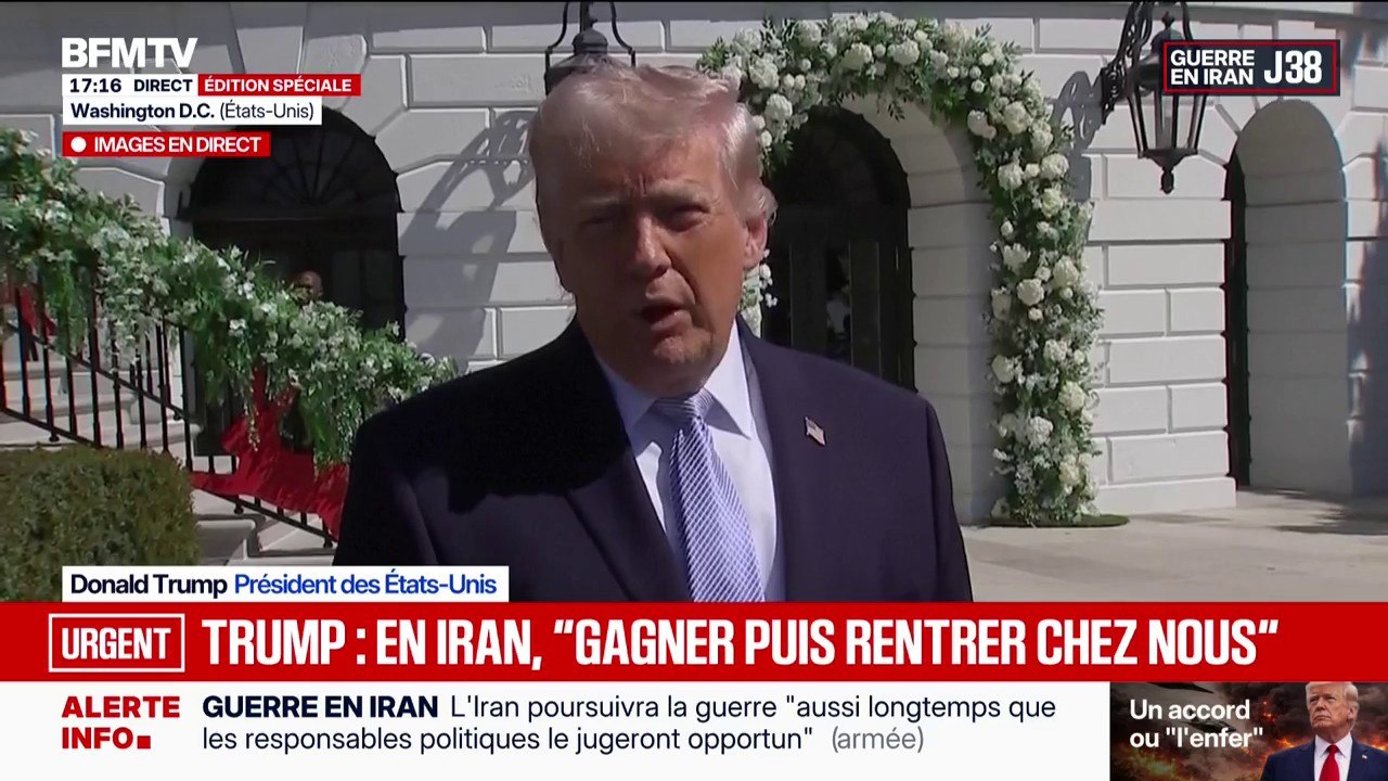Guerre en Iran: “Il faut aussi prendre soin du peuple iranien, beaucoup mieux que le régime le fait, ils ont tué 45.000 personnes”, affirme Donald Trump