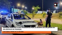 Esperan pericias clave pendientes por la muerte de un joven en un edificio de Posadas