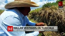Hallan vestigios arqueológicos en laguna de Acuitlapilco en Tlaxcala