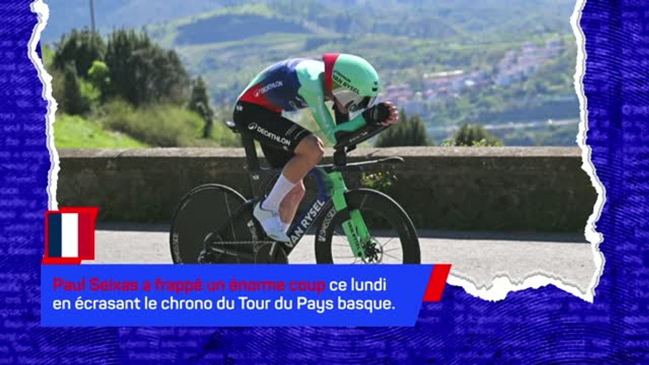 Tour du Pays basque - Paul Seixas écrase le chrono !