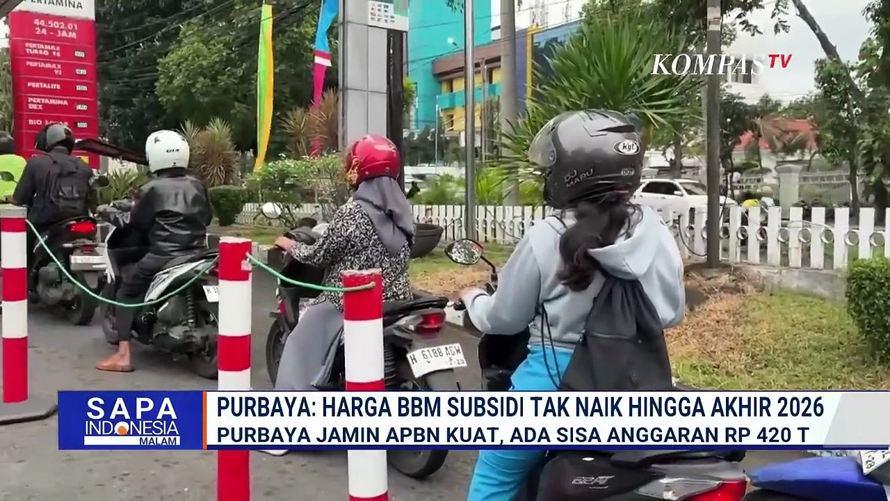Purbaya Jamin Harga BBM Subsidi Tak Naik-APBN K...