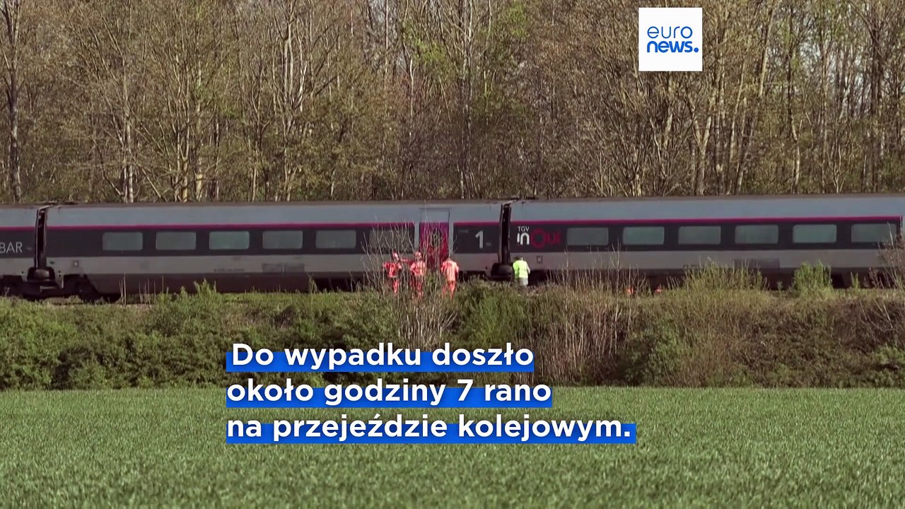 Francja. Pociąg TGV zderzył się z samochodem ciężarowym. Co najmniej jedna osoba nie żyje