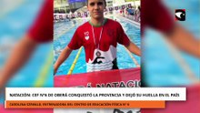 Natación: CEF N°6 de Oberá conquistó la provincia y dejó su huella en el país