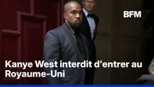 Royaume-Uni: le gouvernement britannique interdit Kanye West interdit