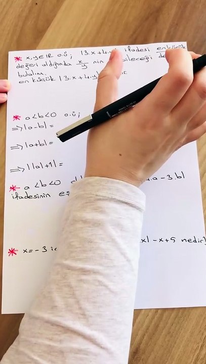 Matematik Mutlak Değer