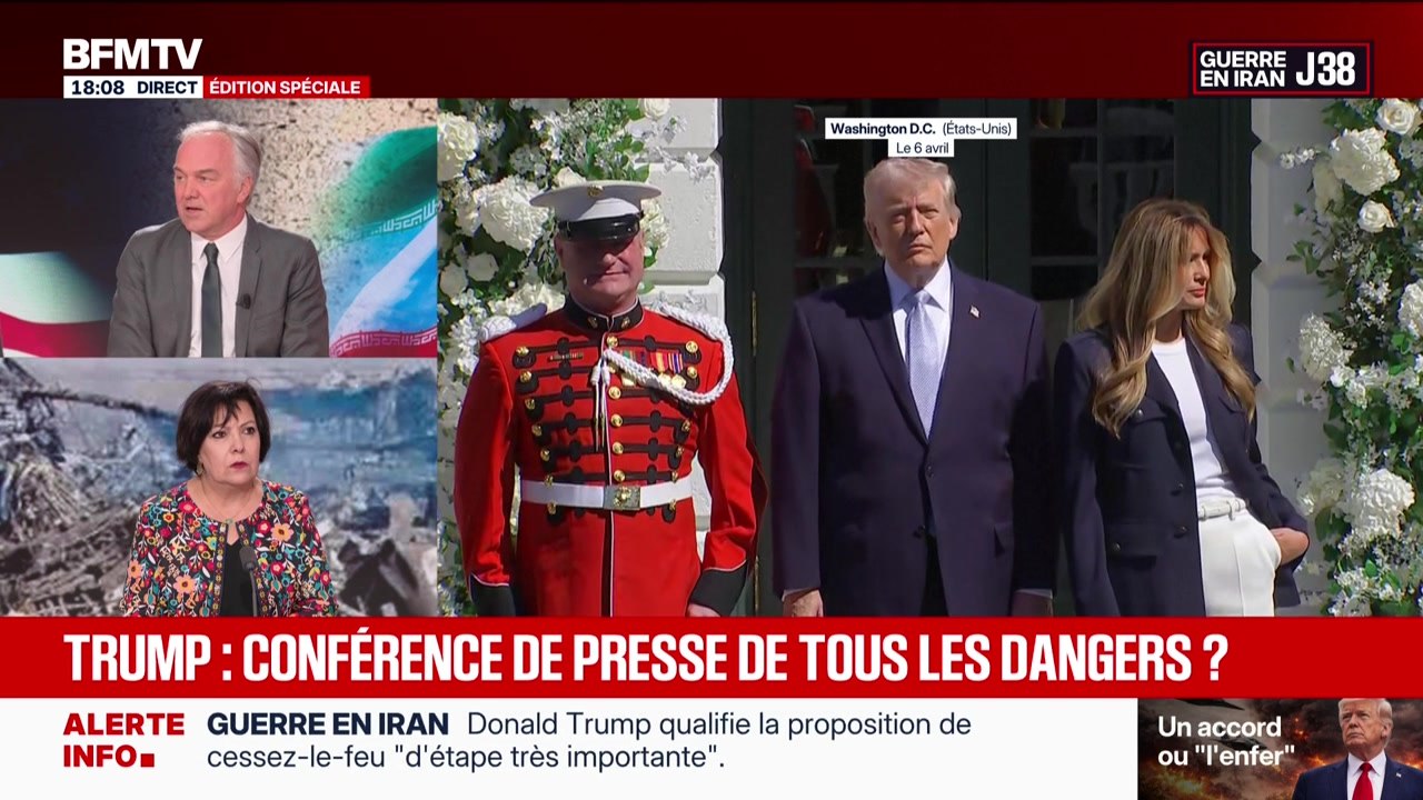 Édition spéciale - Guerre en Iran : Trump, première apparition depuis le sauvetage des pilotes - 06/04