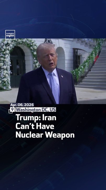 Trump: Iran Can’t Have Nuclear Weapon