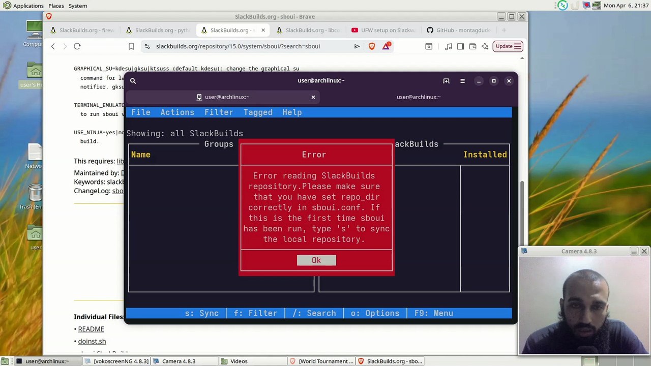 firewalld setup on slackware