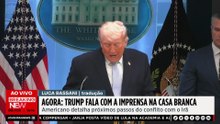 AGORA: Trump detalha plano de busca por militar | TEMPO REAL