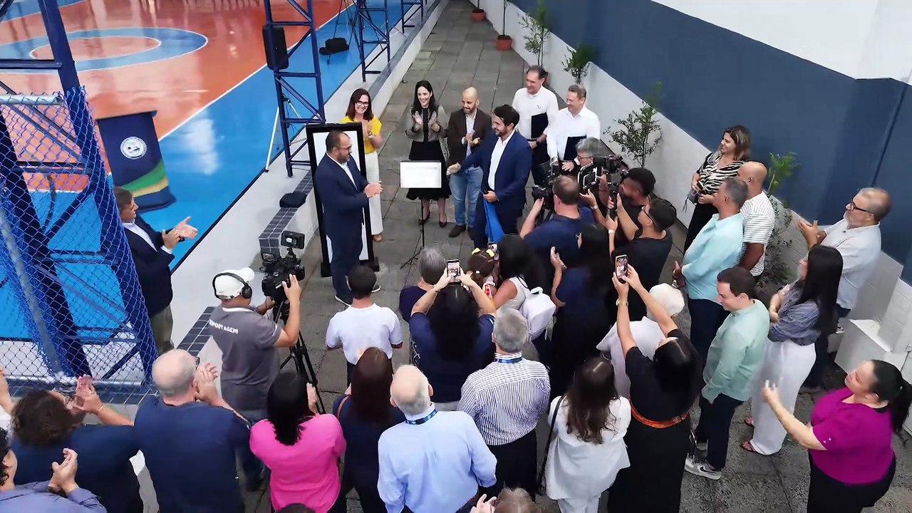CAMPS Santos inaugura quadra e espaço multifuncional
