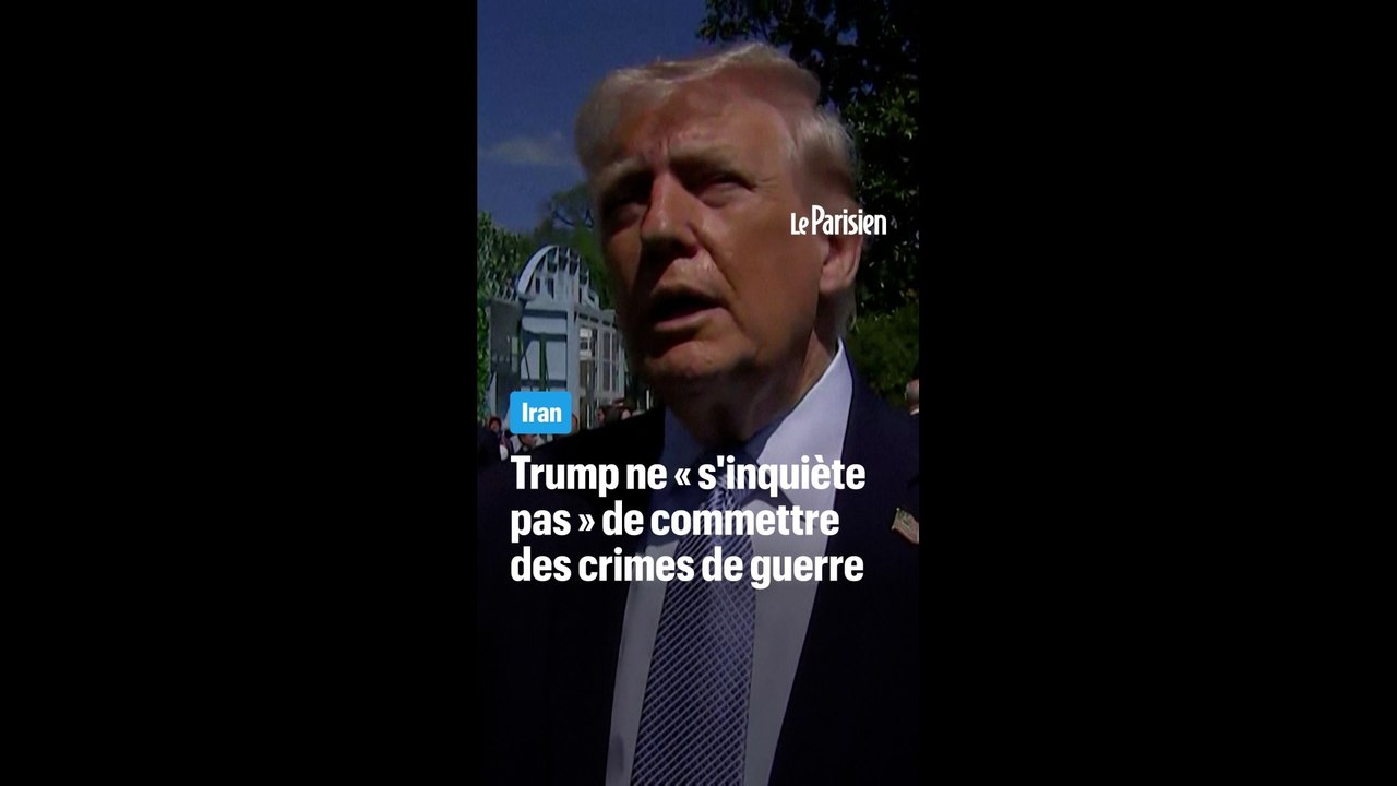 Iran : Trump ne « s'inquiète pas » de commettre des crimes de guerre