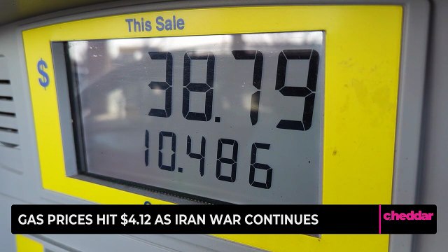 Gas Prices Hit $4.12 as Iran War Continues