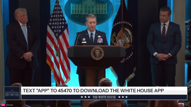 Trump Struggles to Stay Awake for 11 Minutes During Dan Caine’s Speech